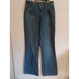 NWT VTG So...Girls Size 16S 424 Med Stone Style 77711 Slim Bootleg Blue Jeans